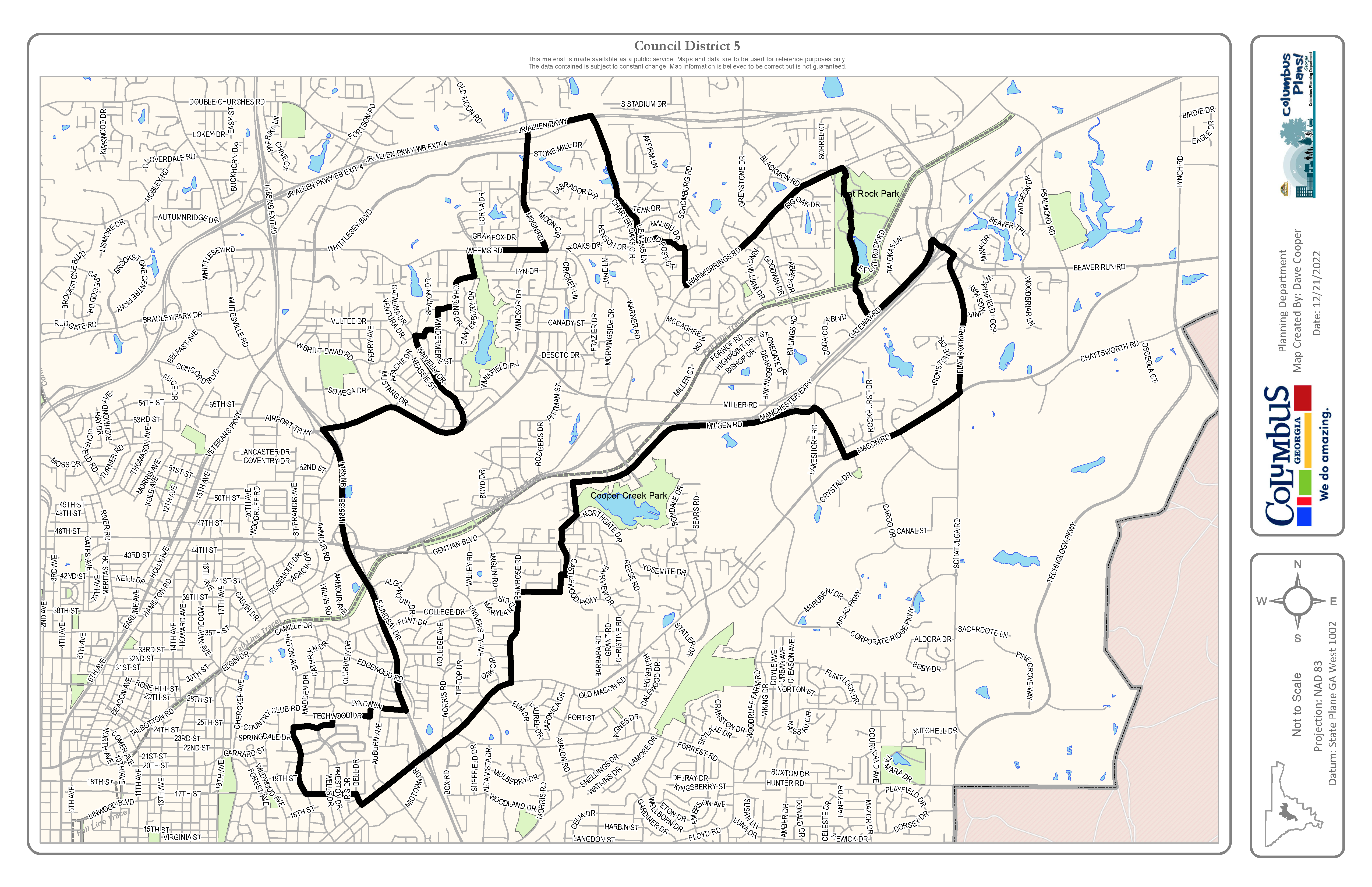 District 5 Map